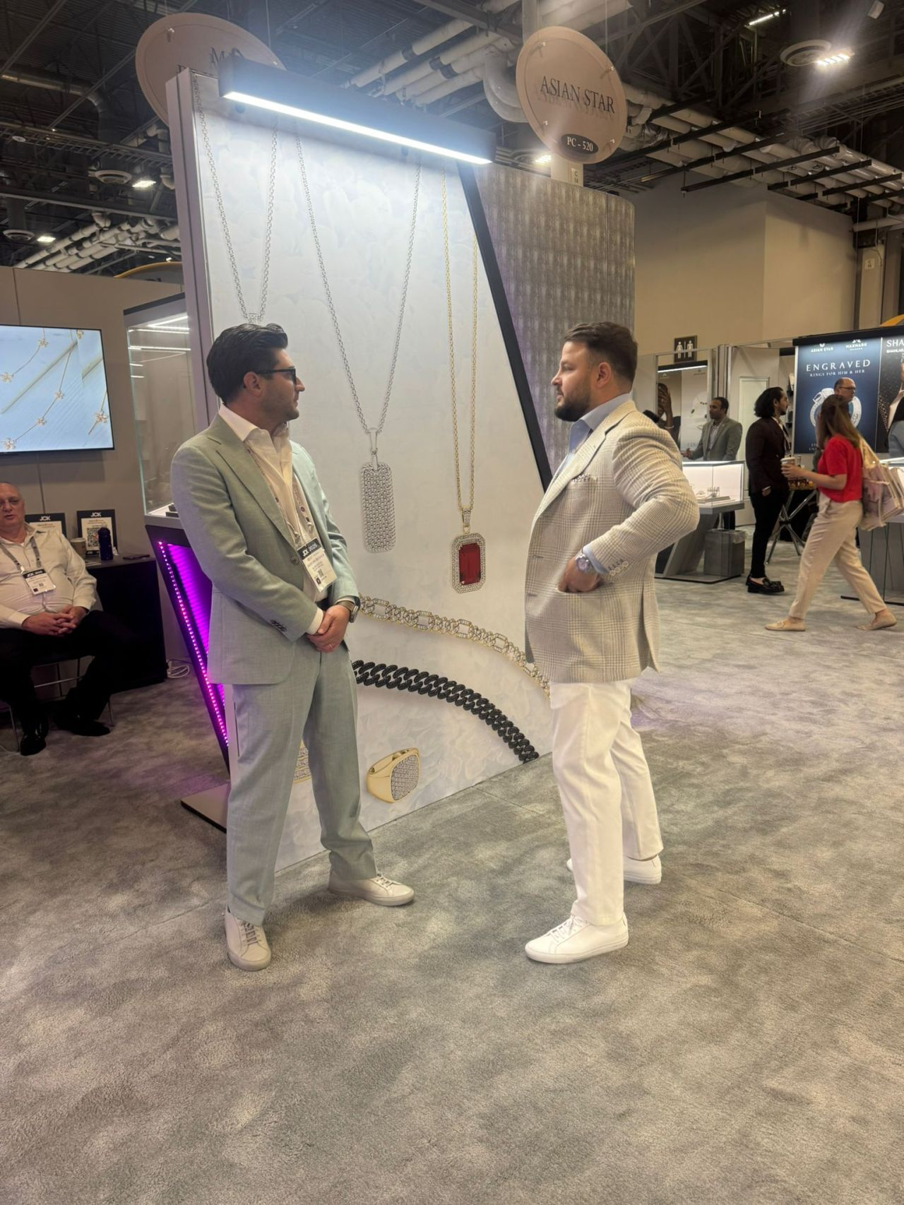 JCK 2026 booth conversation