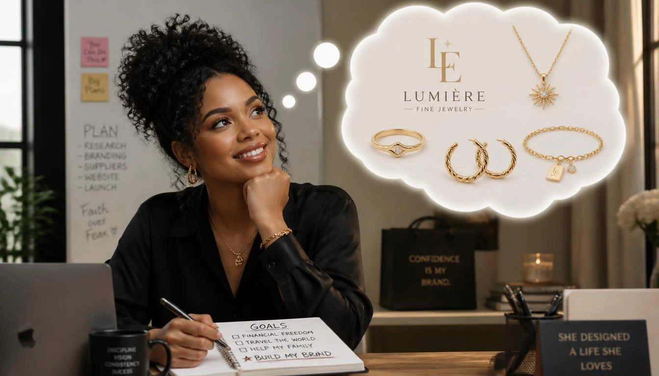 How to launch a jewelry brand from home
