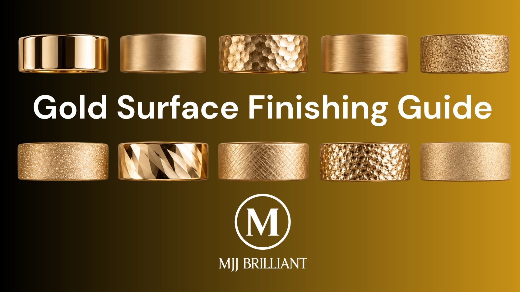 gold surface finishing guide for jewelry making
